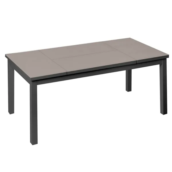 Valgomojo stalas Agnes 120 x 60 x 48,5 cm Aliuminis