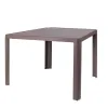 Valgomojo stalas Stella 90 x 90 x 75 cm Pilka Aliuminis