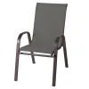 Garden chair Nerea 56 x 68 x 93 cm Brown Steel