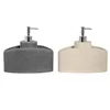 Soap Dispenser Home ESPRIT Beige Grey Resin 21 x 9 x 18 cm (2 Units)