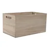 Decorative box Home ESPRIT Multicolour Natural MDF Wood 36 x 21 x 18 cm