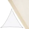 Shade Sail Vela sombreo Beige 5 x 5 m 500 x 500 x 0,5 cm Awning