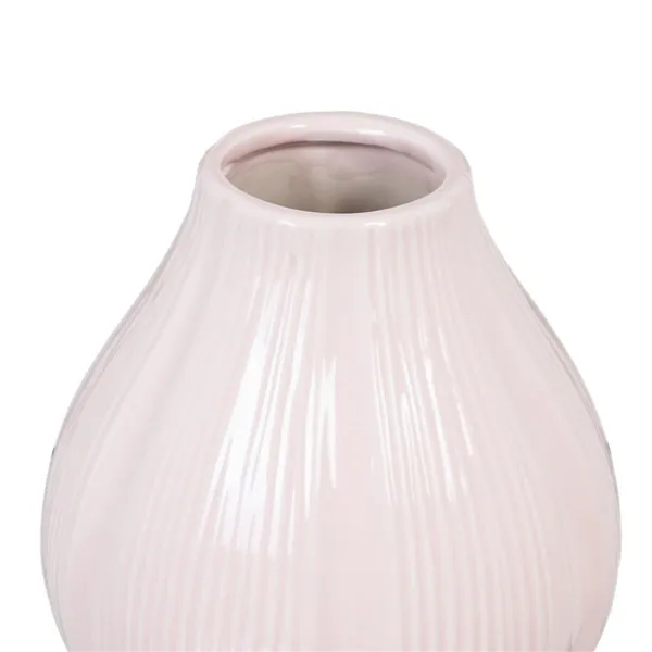 Vase Pink Ceramic 15 x 14 x 15 cm