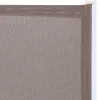 Sodo krėslas Thais 55,2 x 60,4 x 86 cm Rusva Aliuminis Balta