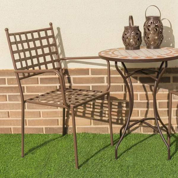 Sodo krėslas Cartago 56 x 60 x 90 cm Geležis