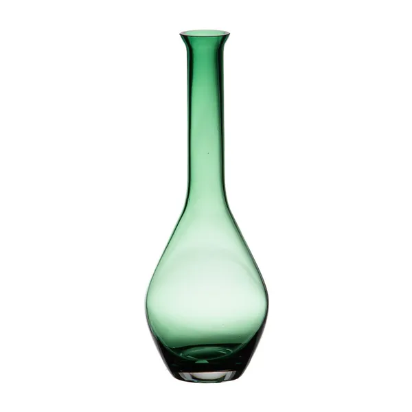 Vase Green Glass 10 x 10 x 27,5 cm