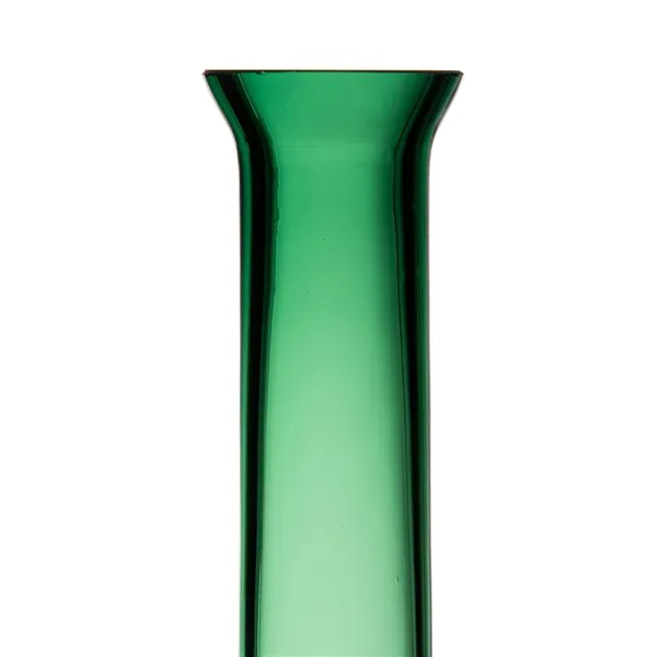 Vase Green Glass 10 x 10 x 27,5 cm