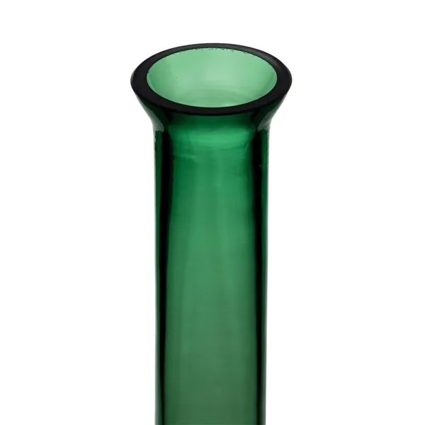 Vase Green Glass 10 x 10 x 27,5 cm