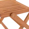 Garden chair Kate 46 x 60 x 88,5 cm Natural Acacia