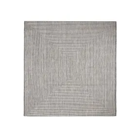 Āra paklājs Quadro Pelēks