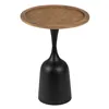 Side table Black Golden Iron 40 x 40 x 52 cm