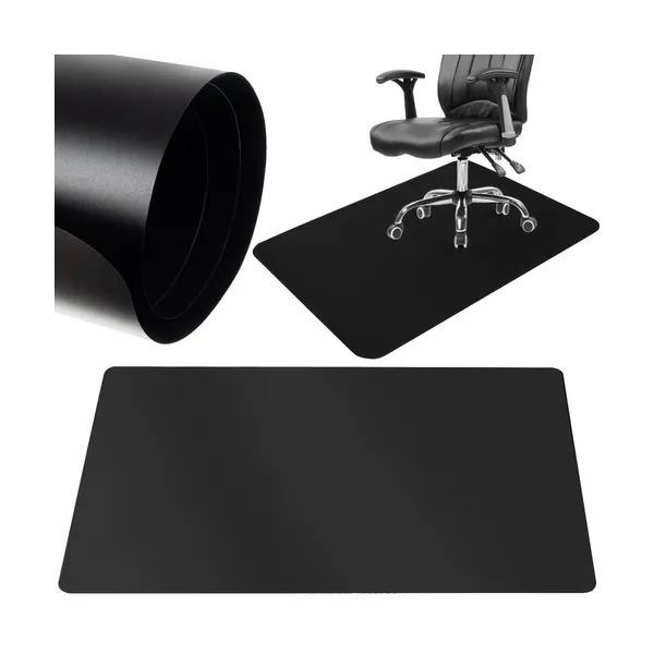 Protective mat under the chair 90x130cm RUHHY - black