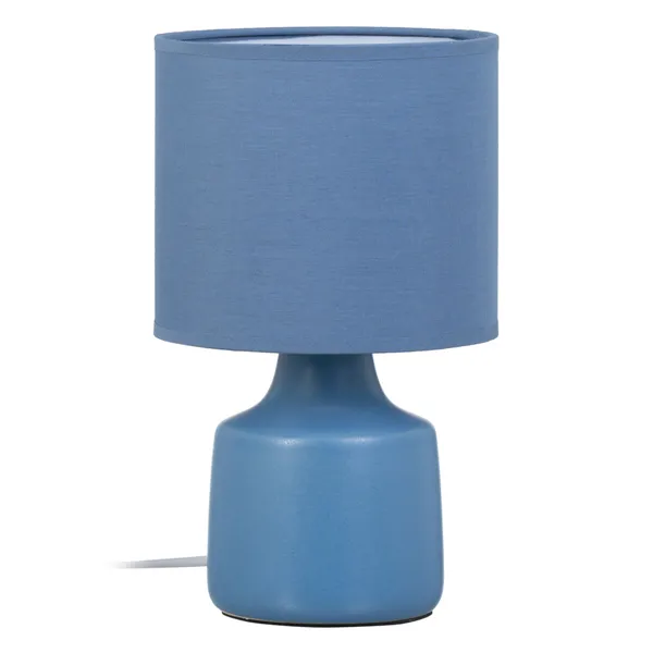 Desk lamp Blue Ceramic 40 W 220-240 V 16 x 16 x 27 cm