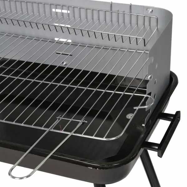 Barbekiu Milena Juoda 57 x 38 x 80 cm