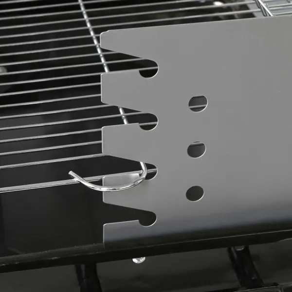 Barbekjū Milena Melns 57 x 38 x 80 cm