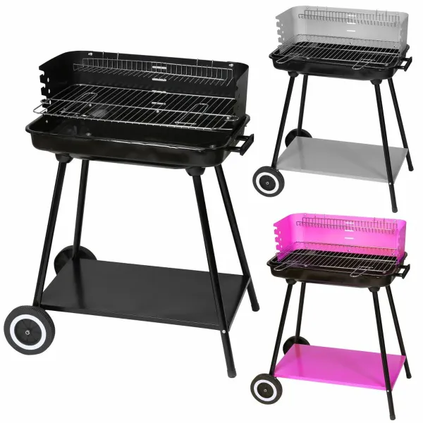 Barbekjū Milena Melns 57 x 38 x 80 cm
