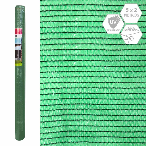 Peiteverkko Mallas Vihreä HDPE 80 % 90 % 500 x 1 x 200 cm 1 x 500 x 200 cm