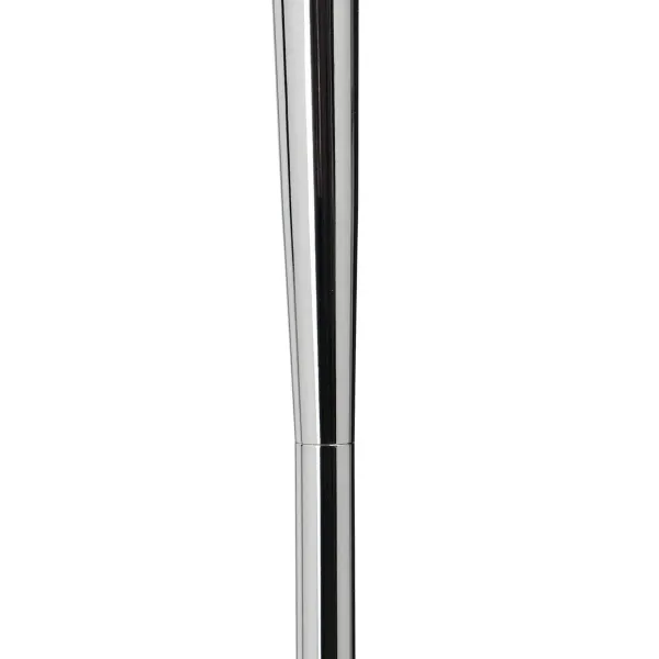 Floor Lamp Silver Crystal Iron 40 W 220-240 V 28 x 28 x 158 cm