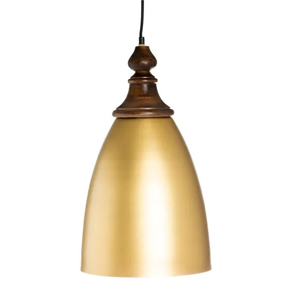 Ceiling Light Golden Iron Mango wood 40 W 220-240 V 30 x 30 x 53 cm