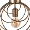 Ceiling Light Golden Iron 40 W 220-240 V 29 x 29 x 31 cm