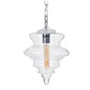 Ceiling Light Silver Metal Crystal 40 W 220-240 V 28 x 28 x 36 cm Modern