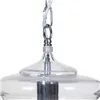 Ceiling Light Silver Metal Crystal 40 W 220-240 V 28 x 28 x 36 cm Modern