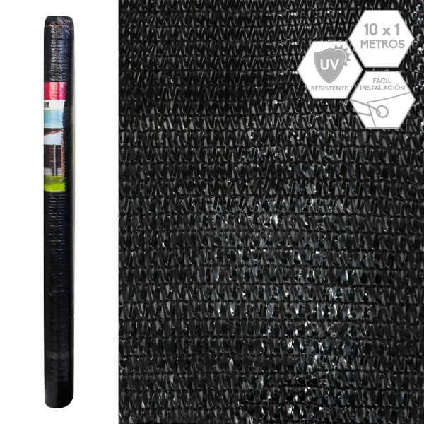 Защитная сетка Mallas Чёрный HDPE 80 % 90 % 1000 x 1 x 100 cm