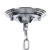 Ceiling Light Silver Metal Crystal 40 W 220-240 V 28 x 28 x 36 cm Modern