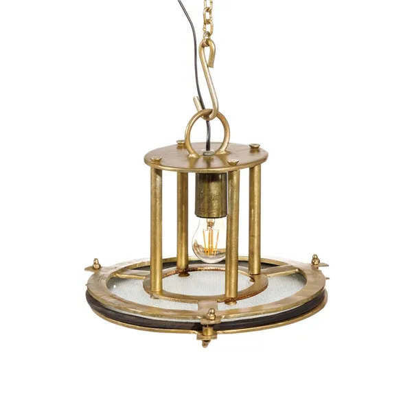 Ceiling Light Bronze Crystal Iron 40 W 240 V 35 x 35 x 28 cm Modern