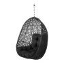 Pakabinamas sodo fotelis Dido Juoda 81 x 64 x 111,5 cm