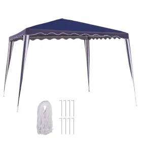 Pavėsinė pergola Gazebo Poliesteris Plienas 300 x 300 x 245 cm