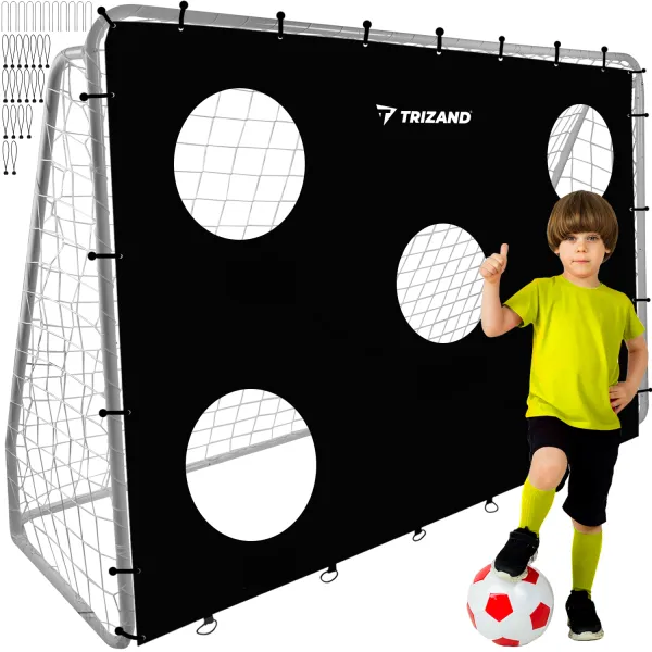 Futbola vārti + precizitātes paklājiņš Trizand 21268