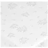 Fitted bottom sheet Peppa Pig White Grey 60 x 120 cm 100% cotton