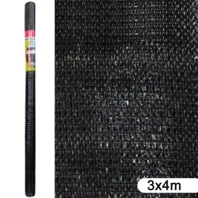 Peiteverkko Mallas Musta 1 x 400 x 300 cm 90 %