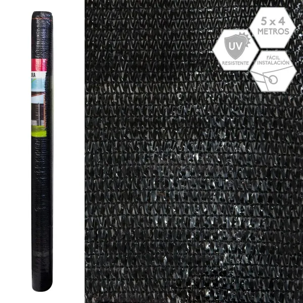Защитная сетка Mallas Чёрный 1 x 400 x 500 cm 90 %