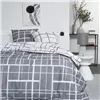 Duvet cover set TODAY White 240 x 220 cm 3 Pieces