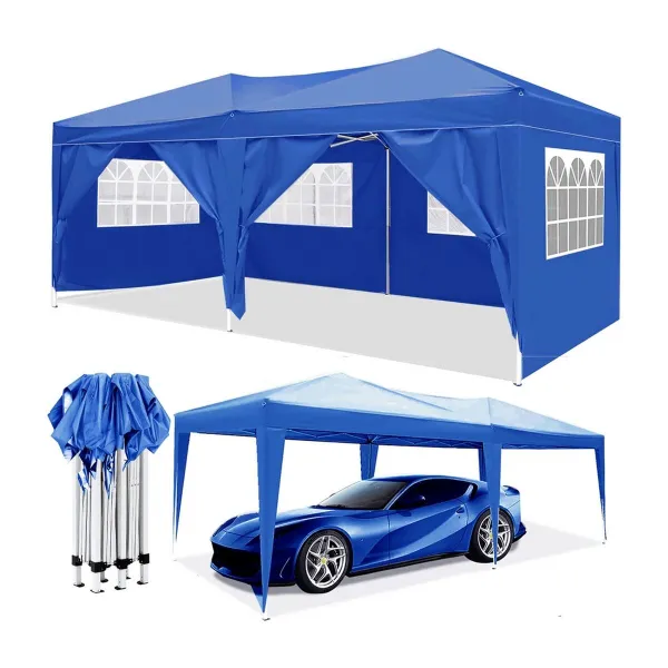 Пергола Gazebo Сталь 600 x 300 x 260 cm Синий