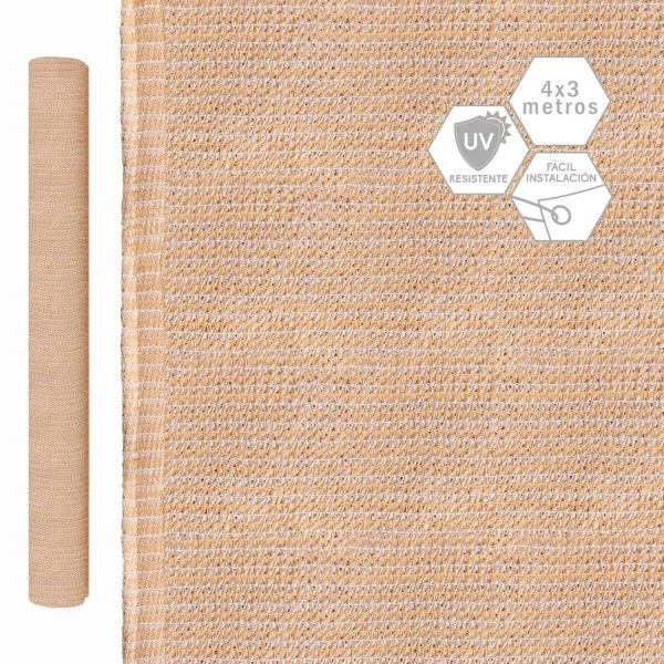 Paslėpimo tinklelis Mallas 1 x 400 x 300 cm 90 %