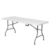 Taitettava Pöytä Catering Valkoinen 180 x 70 x 74 cm