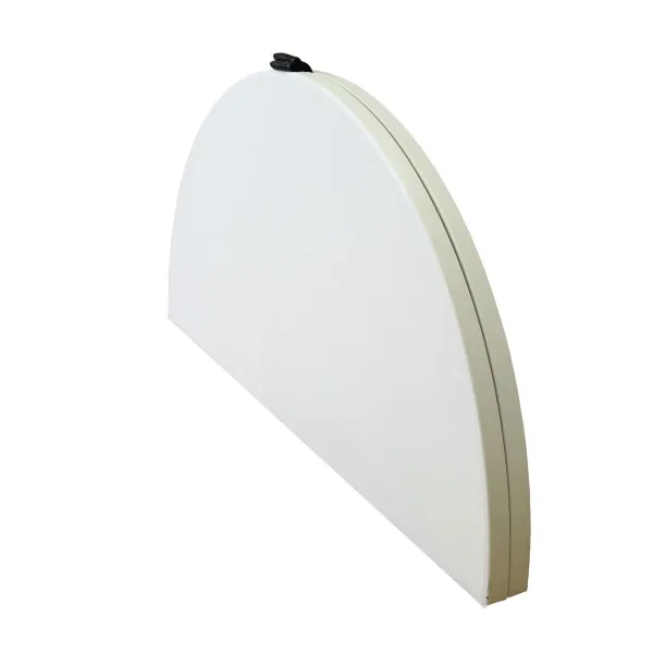Taitettava Pöytä Valkoinen HDPE 154 x 154 x 74 cm