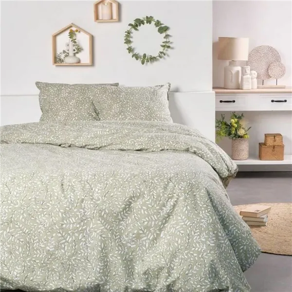 Duvet cover set TODAY Sunshine Green 240 x 220 cm 3 Pieces