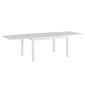 Dining Table Thais White Aluminium 135 x 90 x 74 cm