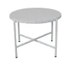 Küljelaud Terrazzo Valge 60 x 60 x 45 cm