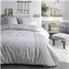 Duvet cover set TODAY Grey 240 x 220 cm 3 Pieces