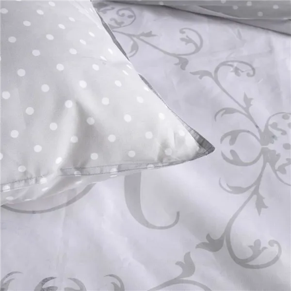 Duvet cover set TODAY Grey 240 x 220 cm 3 Pieces