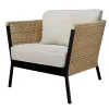 Sodo sofa Niva Juoda Aliuminis 81 x 81 x 72,5 cm