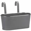 Hanging Planter Smart Garden metal Grey