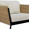 Sodo sofa Niva Juoda Aliuminis 81 x 81 x 72,5 cm