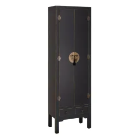 Skapītis ORIENTE 55 x 33 x 185 cm Melns