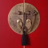 Öökapp ORIENTE Punane Raud Puit MDF 45 x 26 x 69 cm